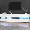 Mobile TV lucido Merax con LED, mobile TV basso con inserto Anteprima dell’immagine prodotto 4