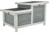 TRIXIE Kleintierhaus - grau/weiß - 70 × 43 × 45 cm Produktbild-Vorschau 3