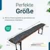 TexDeko® Garden 2er-Pack Bierbankauflagen gesteppt für Produktbild-Vorschau 2