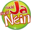 A circular green background with the words 'nicht Ja, nicht Nein' in red and white text. Náhled obrázku produktu