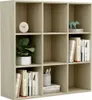 vidaXL Bücherregal Sonoma-Eiche 98x29x97,5 cm Holzwerkstoff Produktbild-Vorschau 9