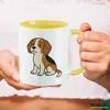 Huuraa Kaffeetasse Beagle Comic Beagie 330ml Gelb Keramik Produktbild-Vorschau 3