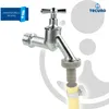 A close-up of a faucet with a hose adapter attached. Produktbild-Vorschau