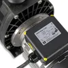 A close-up view of a black and silver pump motor with a black control box attached. Produktbild-Vorschau