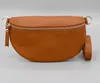Bauchtasche Damen Echtleder Umhängetasche mit Ledergurt, Produktbild-Vorschau 6