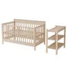 Lettino 3 in 1 Merax 140x70 cm, lettino in legno massello, Anteprima dell’immagine prodotto 10