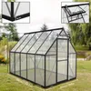 LZQ Gewächshaus Aluminium für den Garten, Mit 6 cm dickeres Produktbild-Vorschau 5