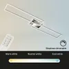 LED Deckenleuchte CCT  Dimmbar Fernbedienung 40W silber Produktbild-Vorschau 9