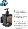 WENKO Vacuum-Loc® Seifenspender Mod. Quadro Schwarz, Produktbild-Vorschau 3