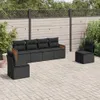 Gartenmöbel-Set, 6-teilige Sofagarnitur für Terrasse & Produktbild-Vorschau 2
