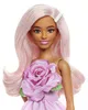 MATTEL Barbie - Poupée Fashionistas en robe rose HYT94 Voir les images du produit 3