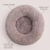 IvoQ Panier pour chien rond Ø 60 cm – Lit pour chien Fluffy Voir les images du produit 5