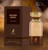 A perfume bottle and its box are displayed with a smoky, glittering background. Produktbild-Vorschau