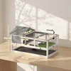 Schildkrötenhaus aus Holz Schildkrötengehege mit Zwei Produktbild-Vorschau 3