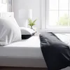 Bettwäsche Set Baumwolle 135x200 cm Weiß Wende Design mit Produktbild-Vorschau 3