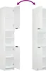 vidaXL Armadio da bagno bianco 32x34x188,5 cm in legno Anteprima dell’immagine prodotto 11