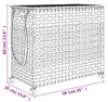 vidaXL Koš na prádlo s kolečky Black 66x35x60 cm Rattan Náhled obrázku produktu 7