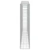 vidaXL Gabionen mit Hochbogen 2 Stk. 400x30x140/160cm Produktbild-Vorschau 6