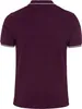 Lonsdale Lion Kurzarm-poloshirt Oxblood Rot XL Mann Náhled obrázku produktu 9