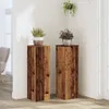 vidaXL Supporto per piante 2 pz. Aspetto legno recuperato Anteprima dell’immagine prodotto 2