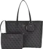 Guess ower Play 4G Logo Shopper Tasche in Coal für Damen – Produktbild-Vorschau 16