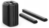 A black Bose L1 Pro8 Portable Line Array System is shown on a white background. The system consists of a tall speaker column and two separate, long, thin speaker modules. Produktbild-Vorschau