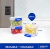 Sistema Frischhaltedose KLIP IT PLUS 400 ml blau 3er Set Produktbild-Vorschau 3