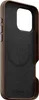 The image shows the inside of a brown iPhone case. Podgląd zdjęcia produktu