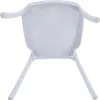 The underside of a white chair is shown against a white background. Náhľad obrázku produktu