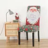 6 Stück Christmas Dining Stuhlbezüge, weicher Stoff Produktbild-Vorschau 4