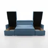 Sofiland Vega U Ecksofa U-Form mit Schlaffunktion & Produktbild-Vorschau 6