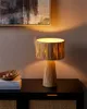 BELIANI Tischlampe Naturfarben Palmblatt Trommelfrom 41 cm Produktbild-Vorschau 2