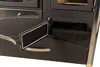 Kaminofen mit Backfach und Herdplatte mit Glaskeramik ABC Produktbild-Vorschau 6