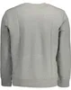 Graues Herren-Sweatshirt: Langarm, Rundhals, Logoakzent Produktbild-Vorschau 2
