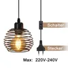 ZMH lampada a sospensione vintage a 1 fiamma: lampada a Anteprima dell’immagine prodotto 8
