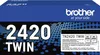 Brother TN2420TWIN kit toner originale confezione doppia Anteprima dell’immagine prodotto 2
