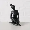 Figurka dekoracyjna Joga, kobieta, 10 cm Podgląd zdjęcia produktu 3