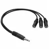 F57 3,5mm Audio Kabel Adapter Verteiler Klinke auf 3x 3,5mm Produktbild-Vorschau 2