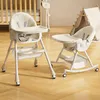 6 in1 Chaise haute pour enfant avec transat et chaise à Voir les images du produit 1