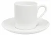 Sada 6 ks – Šálka Mini 70 ml – Mliečna biela, porcelán, by Náhľad obrázku produktu 2