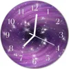Glasuhr Wanduhr Küchenuhr Echt-Glas 30fi cm Abstrakt Produktbild-Vorschau 1