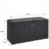 Gartenbox Außenspeicherbox, 450 L Aufbewahrungsbox mit Produktbild-Vorschau 3