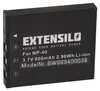 EXTENSILO Akku kompatibel mit Agfa Agfaphoto DC-735 Kamera Produktbild-Vorschau 1