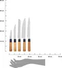 KINVARA | Küchenmesser - Kochmesser - 20-34 cm - 5er Set - Produktbild-Vorschau 8