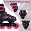 COSTWAY Rollschuhe Kinder, 4 Größen verstellbar, Inline Produktbild-Vorschau 8