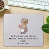 Mr. & Mrs. Panda Mouse Pad Koch Herz - Grau Pastell - Produktbild-Vorschau 2