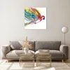 Bilder auf glas - Parrot Flügel Federn Natur - 60x60cm - Produktbild-Vorschau 7