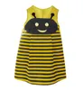 Bienenkostüm für Kinder – Gelb-​Schwarzes Kleid mit Produktbild-Vorschau 2
