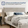 Polsterbett 140x200 und 160x200 cm mit Lattenrost und Produktbild-Vorschau 6