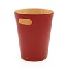 Umbra Woodrow Papierkorb, rot, gebogenes Holz, 7,5 Liter, H Produktbild-Vorschau 2